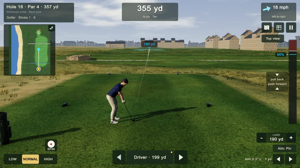 Kirkhaven Links, an old seaside links